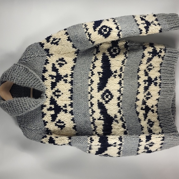 Vintage Other - Vintage Wool Cowichan Pullover Sweater